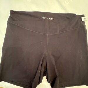 Old Navy Women's Black Bike Shorts